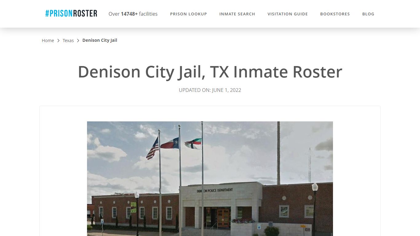 Denison City Jail, TX Inmate Roster